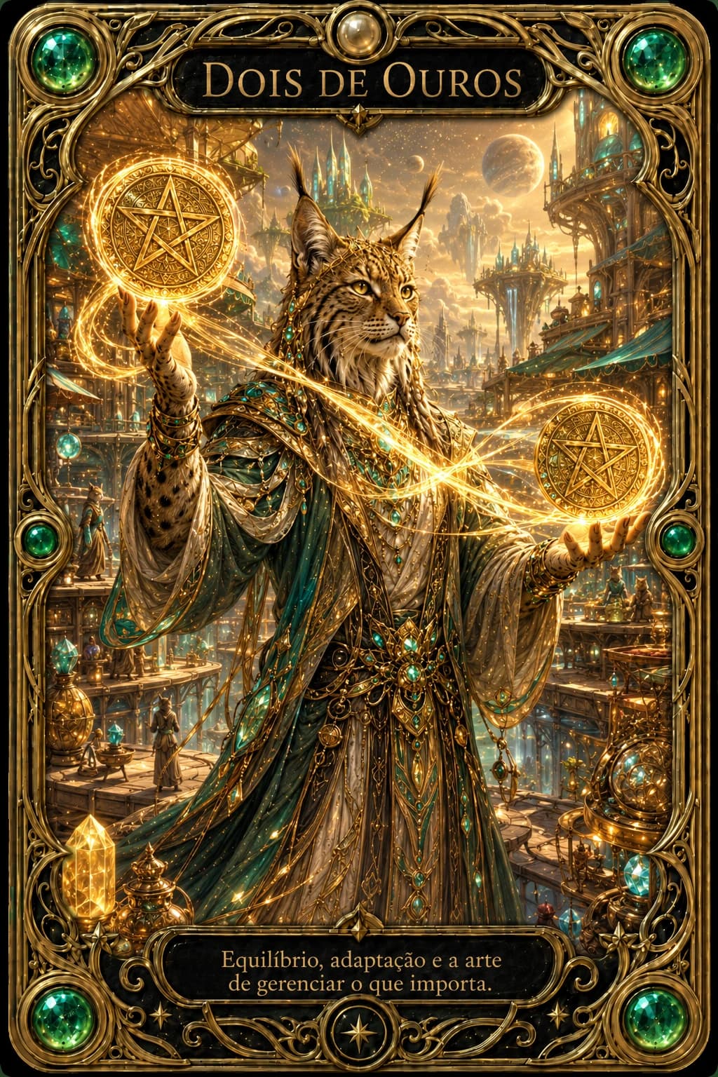 Carta Dois de Ouros