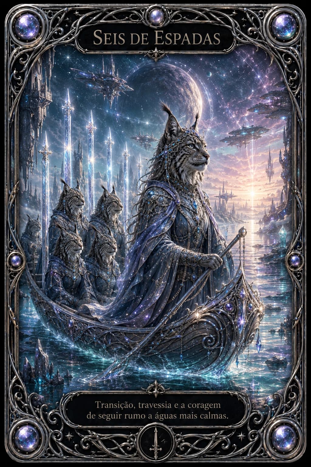 Carta Seis de Espadas