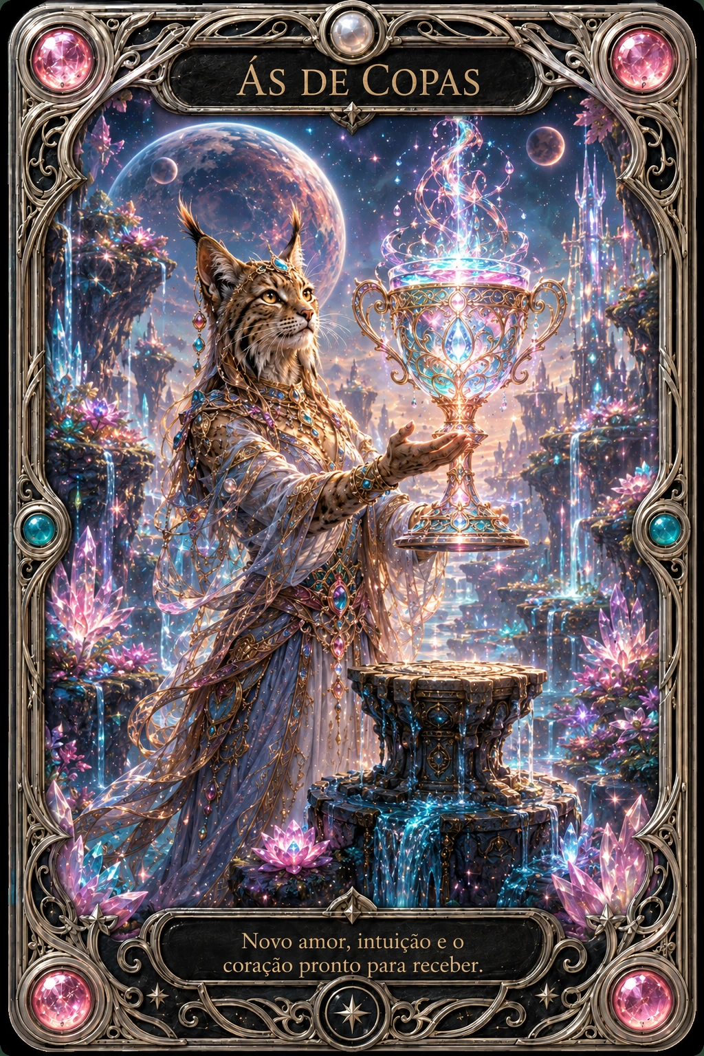 Arte da carta Ás de Copas