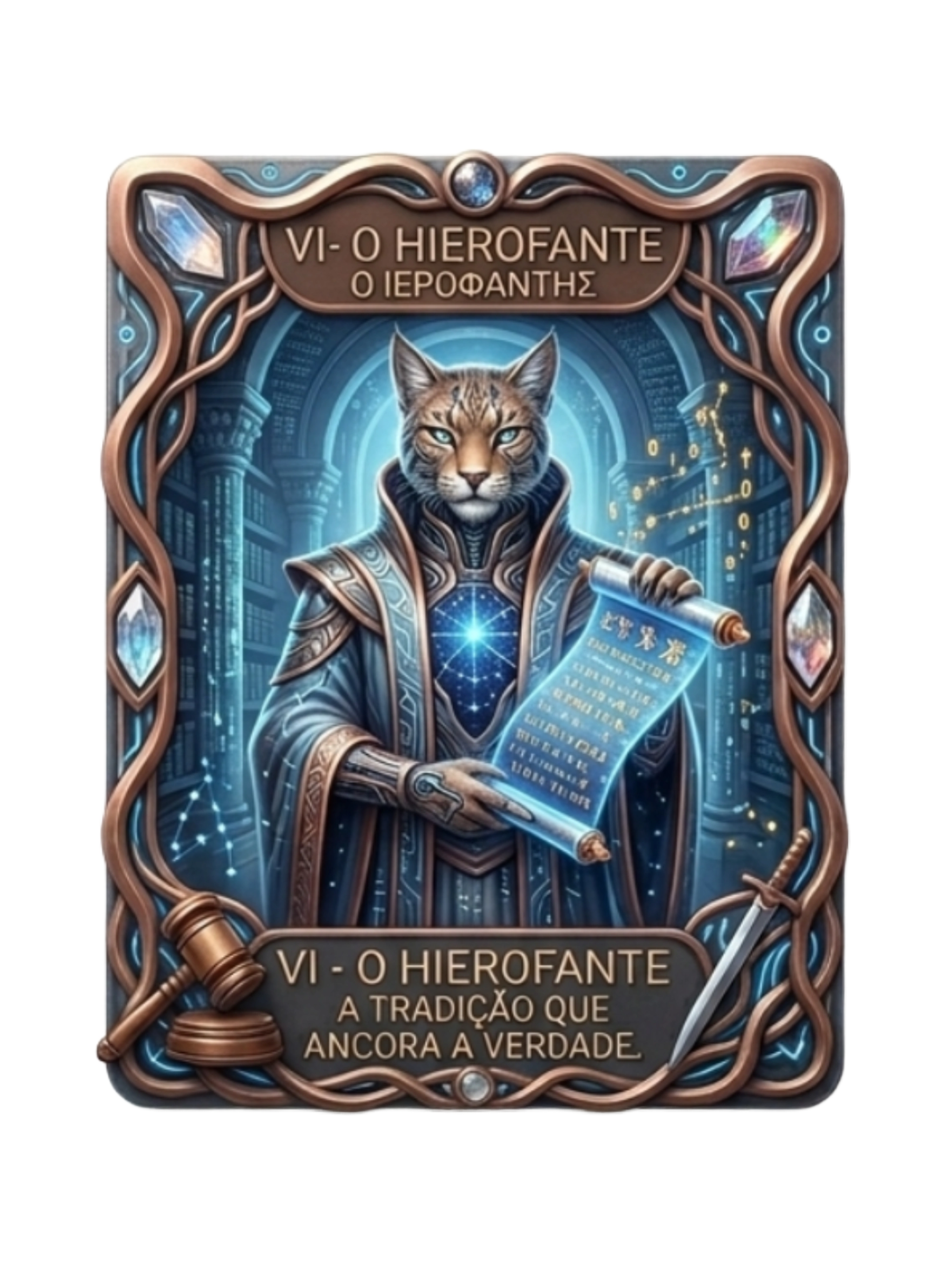 Arte da carta O Hierofante