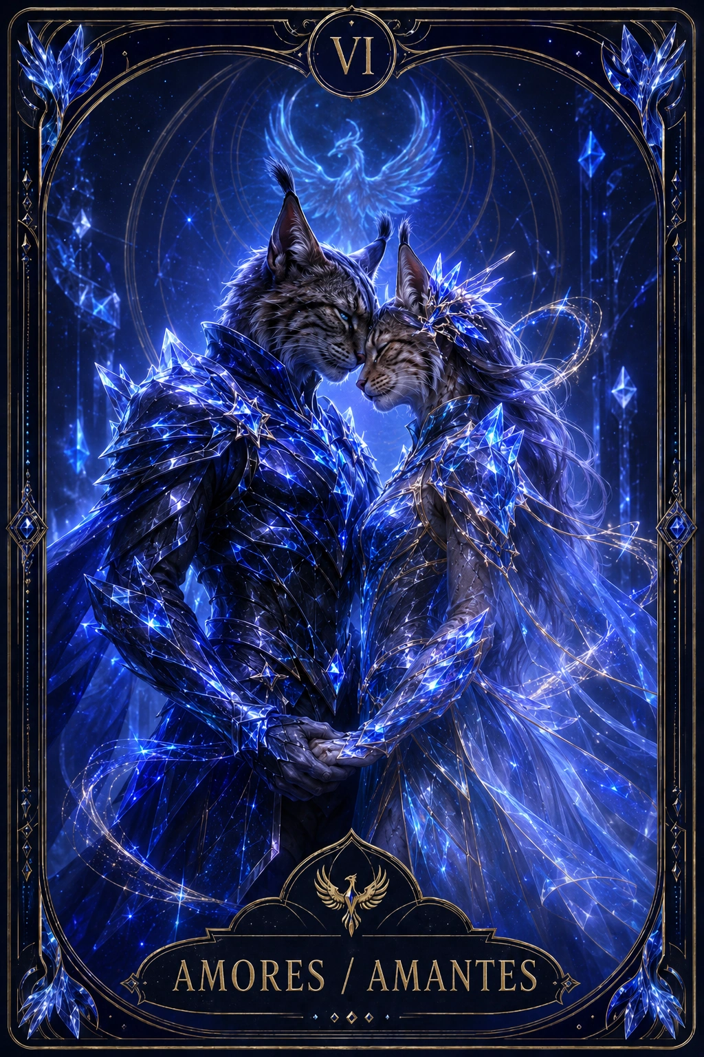 Arte da carta Os Enamorados